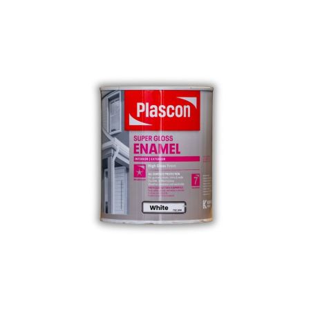 1Lt PLASCON GLOSS WHITE