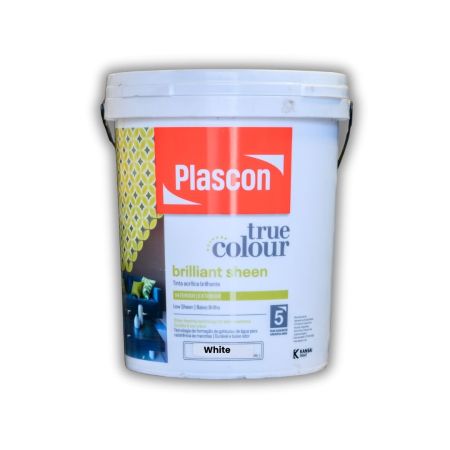 20 Lt True Colour Brilliant Sheen WHITE