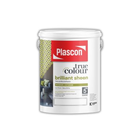 5 Lt True Colour Brilliant Sheen WHITE