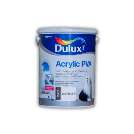 5Lt Dulux PVA DEEP BASE