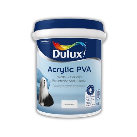DULUX EXT-INT PVA White 20 Lt